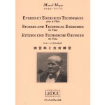 Image links to product page for Etudes et Exercices Techniques for Flute