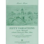 Image links to product page for Fifty Variations on the Allemande of Bach's Sonata for Flute Alone