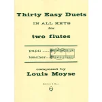 Image links to product page for Thirty Easy Duets in All Keys for Two Flutes