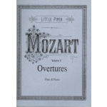Image links to product page for Overtures arranged for flute and piano