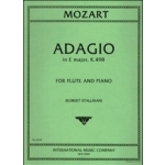 Image links to product page for Adagio in E major from Kagelstadt Trio arranged for flute and piano, K498