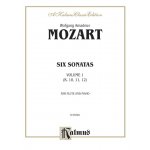 Image links to product page for Six Sonatas for Flute and Piano Volume 1, K10-12