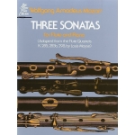 Image links to product page for Flute Quartets (adapted) Three Sonatas ,  K285, K285b, K298)