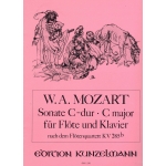 Image links to product page for Flute Quartet No 3 arranged as Sonata in C major, KV 285b