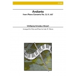 Image links to product page for Andante from Piano Concerto No 21 arranged for flute and piano, KV467
