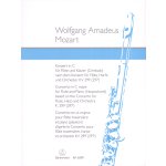 Image links to product page for Flute & Harp Concerto in C major arranged for flute and piano, K299 (297c)