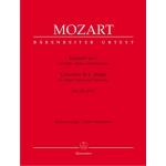 Image links to product page for Flute & Harp Concerto in C major with piano reduction, K299 (297c)