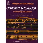 Image links to product page for Flute & Harp Concerto in C major arranged for flute and piano, K299