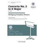 Image links to product page for Flute Concerto No 2 in D major, K314 (includes CD)