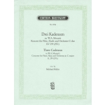 Image links to product page for Cadenzas for Flute and Harp Concerto in C major, KV299 