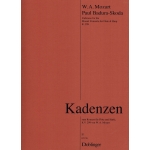 Image links to product page for Cadenzas for Flute and Harp Concerto in C major, KV299 