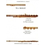 Image links to product page for Five Arias from The Magic Flute arranged for flute and piano