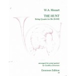 Image links to product page for The Hunt arranged for Wind Quintet from String Quartet , K458