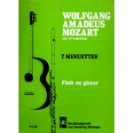 Image links to product page for 7 Menuets for Flute & Guitar