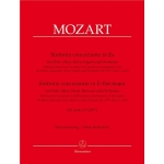 Image links to product page for Sinfonia Concertante in E flat major (reconst KV297 - fl ob hn bsn)