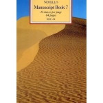 Image links to product page for Manuscript Book 7 - 12-Stave A4, 64 Pages