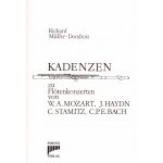 Image links to product page for Cadenzas for Flute Concertos by W.A. Mozart, J. Haydn, C. Stamitz, and C.P.E. Bach
