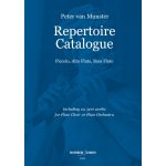 Image links to product page for Repertoire Catalogue for Piccolo, Alto Flute, Bass Flute and Flute Choir