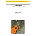 Image links to product page for Greensleeves: Jazz Interpretation for Flute and Guitar