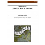 Image links to product page for Variations on "The Last Rose of Summer" for Flute and Piano
