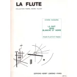 Image links to product page for La Nuit Sera Blanche et Noire for Flute and Piano