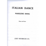 Image links to product page for Italian Dance for Oboe and Piano