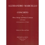 Image links to product page for Concerto in D minor for Oboe and Piano