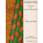Image links to product page for Six Pieces from Children's Album for Oboe and Piano, Op39