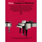 Image links to product page for More Classics To Moderns Book 6