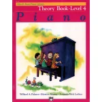 Image links to product page for Alfred's Basic Piano Library: Theory Level 4