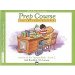 Image links to product page for Alfred's Basic Piano Library Prep Course: Activity & Ear Training Level C