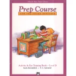 Image links to product page for Alfred's Basic Piano Library Prep Course: Activity & Ear Training Level D
