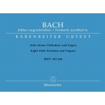 Image links to product page for Eight Little Preludes and Fugues, BWV536-560