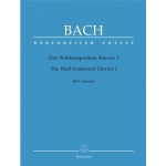 Image links to product page for The Well Tempered Clavier Book 1