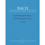 Image links to product page for The Well Tempered Clavier Book 1