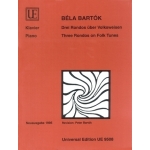 Image links to product page for Three Rondos on Folk Tunes