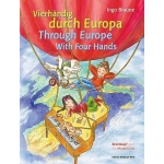 Image links to product page for Through Europe With Four Hands