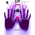 Image links to product page for 4 Pieces for 6 Hands at 1 Piano