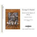 Image links to product page for Arrival of the Queen of Sheba [Organ]