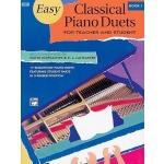 Image links to product page for Easy Classical Piano Duets for Teacher and Student, Book 1