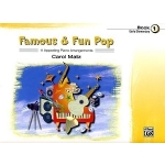 Image links to product page for Famous & Fun Pop for Piano, Book 1