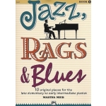 Image links to product page for Jazz, Rags & Blues, Book 1