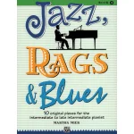 Image links to product page for Jazz, Rags & Blues for Piano, Book 3