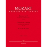 Image links to product page for Piano Concerto in D, K175