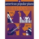 Image links to product page for American Popular Piano Etudes Level 4