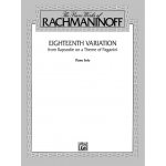 Image links to product page for 18th Variation on a Theme of Paganini