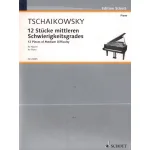 Image links to product page for 12 Pieces Of Medium Difficulty for Piano