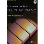 Image links to product page for It's Never Too Late To Play Piano (includes CD)