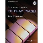 Image links to product page for It's Never Too Late To Play Piano (includes CD)