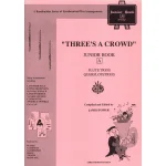 Image links to product page for Three's a Crowd Junior Book A Easy [Flutes]